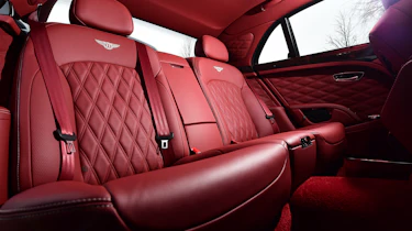 Bentley Mulsanne Speed 2017 - rear seats