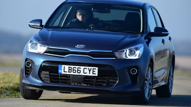 Kia Rio - front cornering