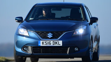 Suzuki Baleno - front cornering