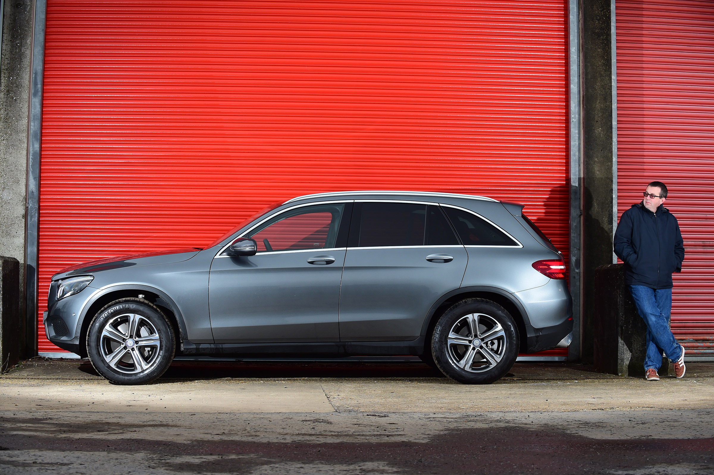 Mercedes GLC long-term fourth report - side
