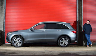 Mercedes GLC long-term fourth report - side