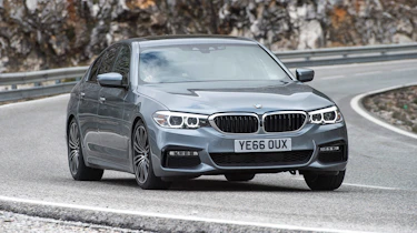 BMW 520d M Sport - front cornering