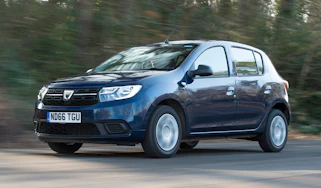 Dacia Sandero facelift - front