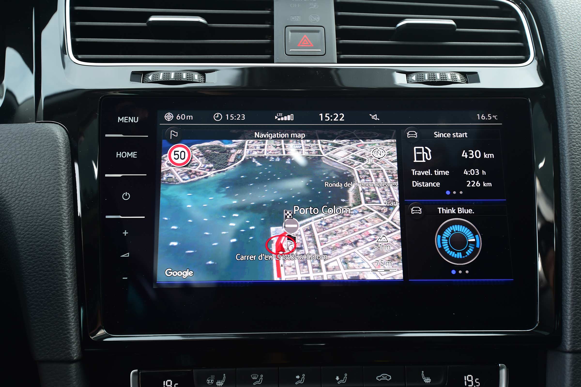 Volkswagen Golf 2017 facelift 1.5 TSI EVO - infotainment