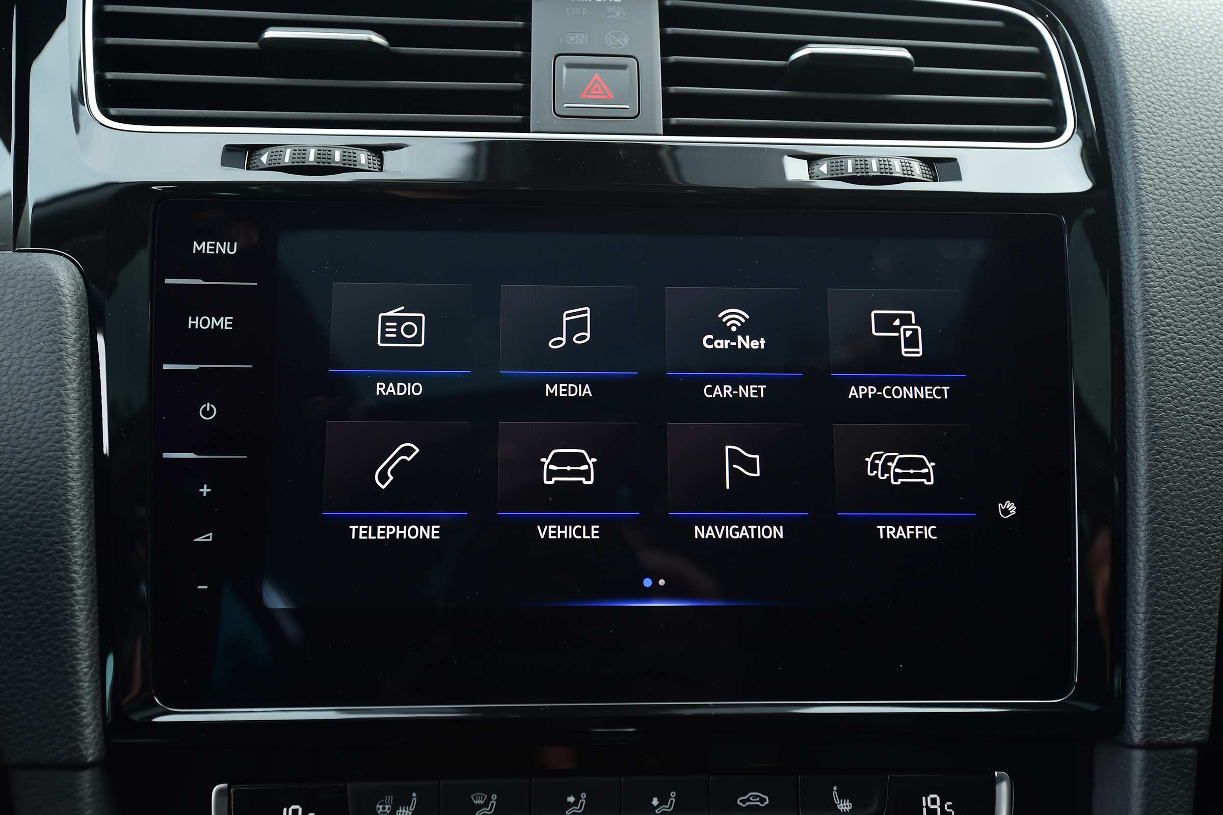 Volkswagen Golf 2017 facelift 1.5 TSI EVO - infotainment 2