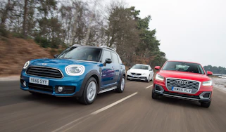 MINI Countryman vs Audi Q2 vs Volvo V40 Cross Country - header