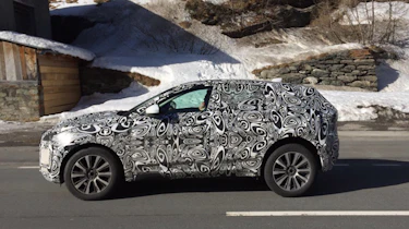 Baby Jaguar F-Pace E-Pace batch shot side