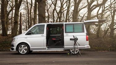 Long-term test review: Volkswagen Transporter Sportline - side camera
