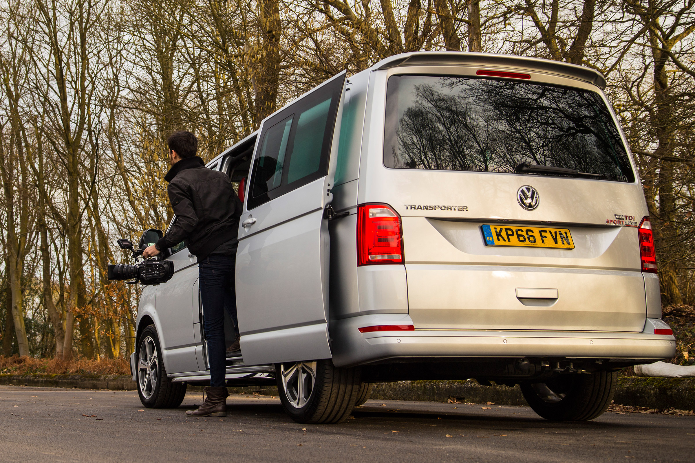 Long-term test review: Volkswagen Transporter Sportline - rear camera