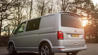 Long-term test review: Volkswagen Transporter Sportline - rear sunset