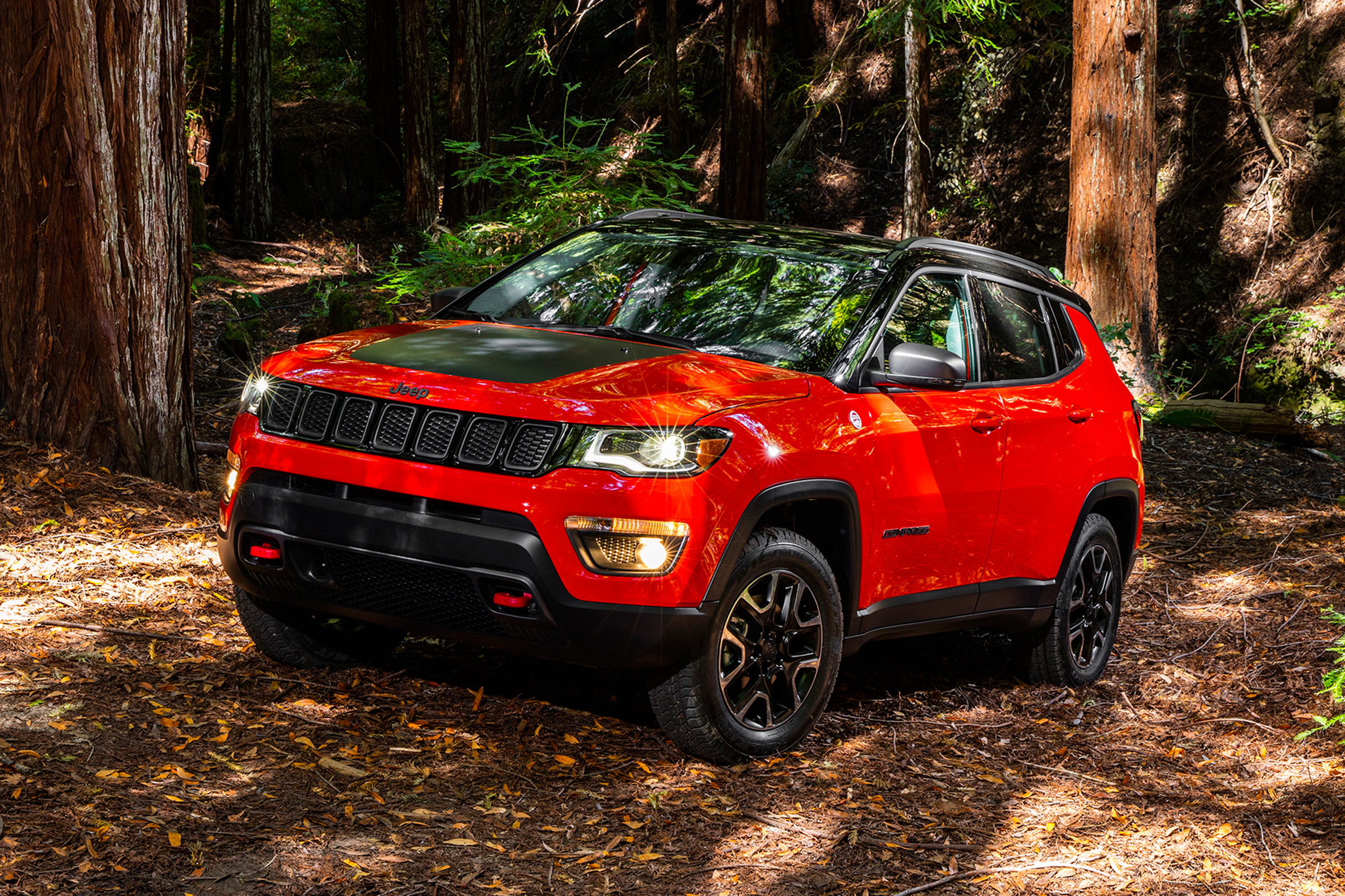 Jeep Compass Trailhawk 2017 - front quarter