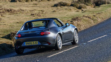 Mazda MX-5 RF 2017 1.5 UK - rear cornering 2