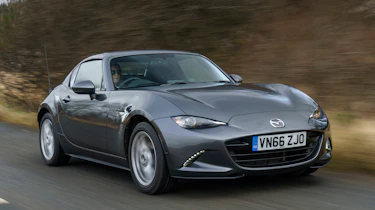 Mazda MX-5 RF 2017 1.5 UK - front tracking 2
