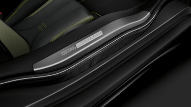 bmw i8 protonic frozen black sill and seat