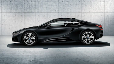 BMW i8 protonic frozen black side