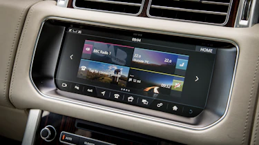 Range Rover Autobiography - infotainment screen