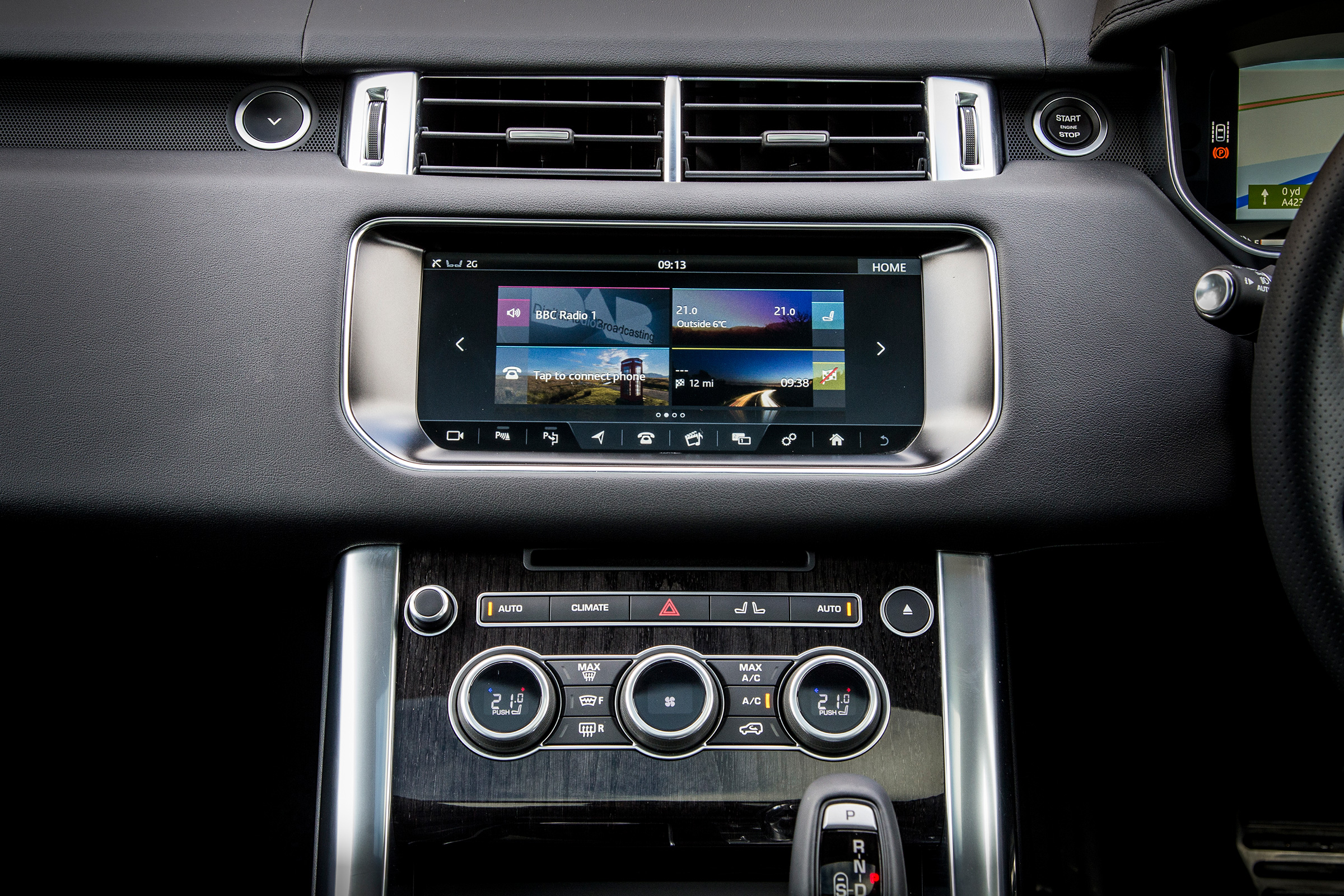 Range Rover Sport HSE MY2017 - infotainment
