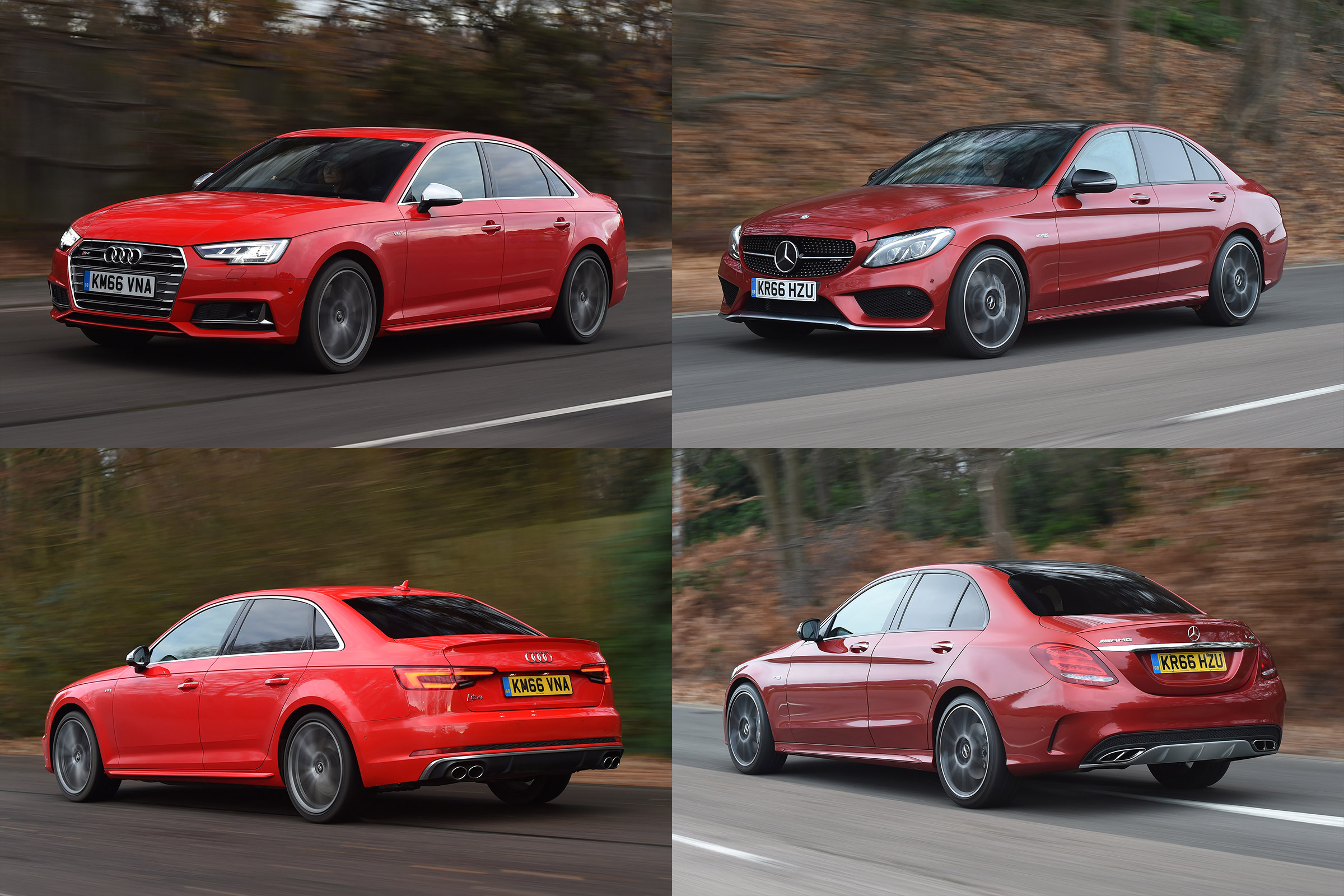 Audi S4 vs Mercedes-AMG C 43 - header
