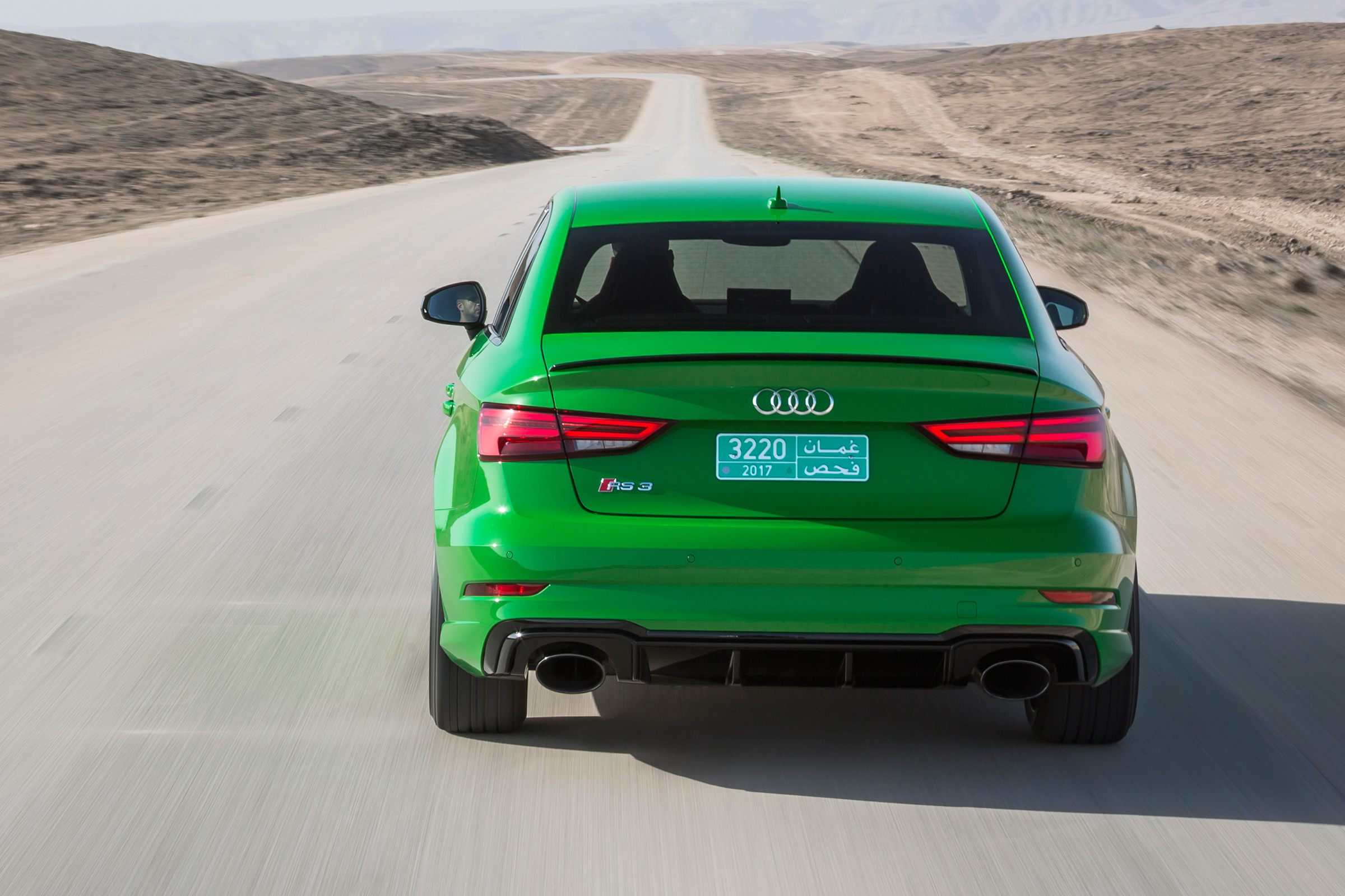 Audi RS3 Saloon 2017 - rear tracking 2