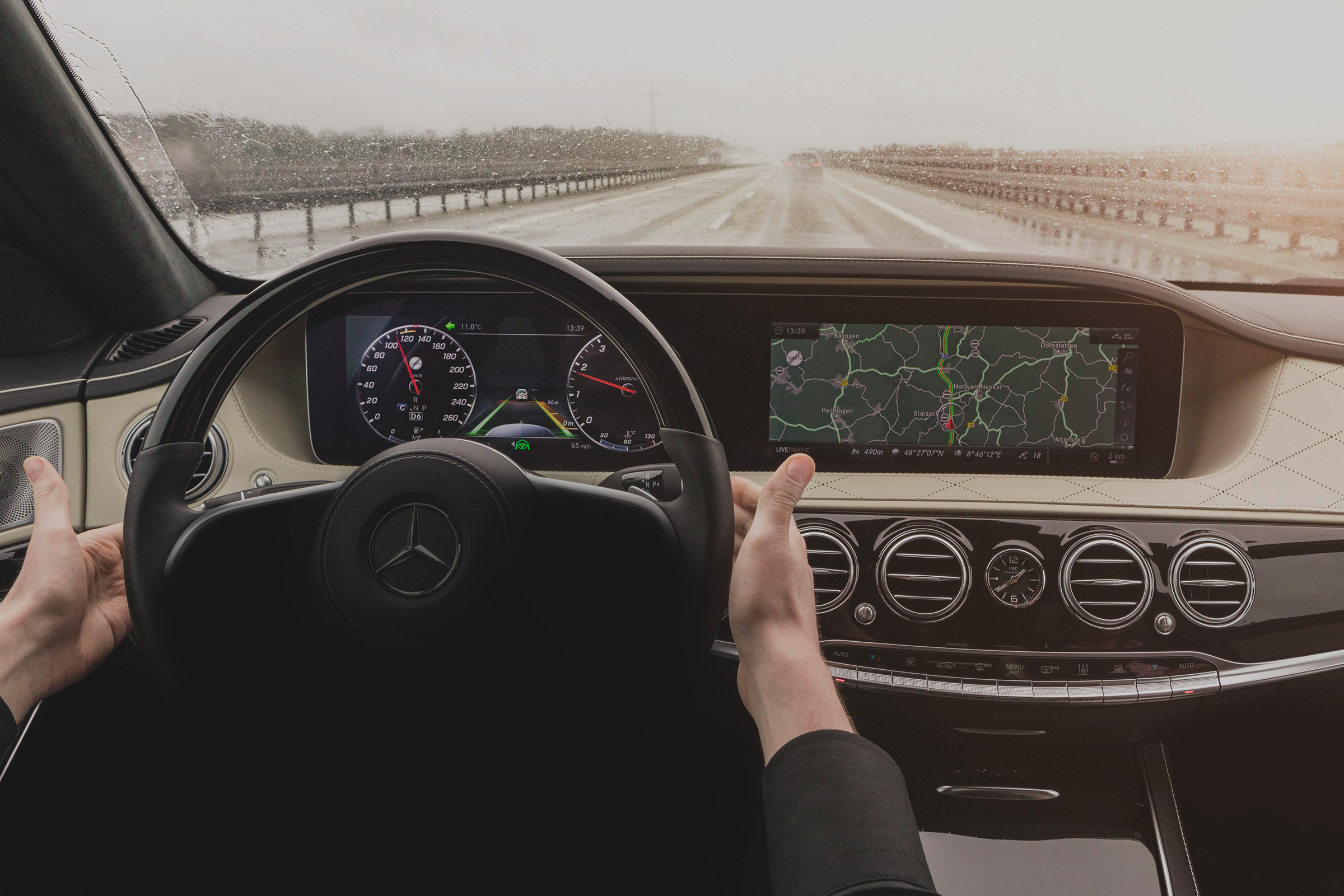 Mercedes S-Class 2017 ride review - interior