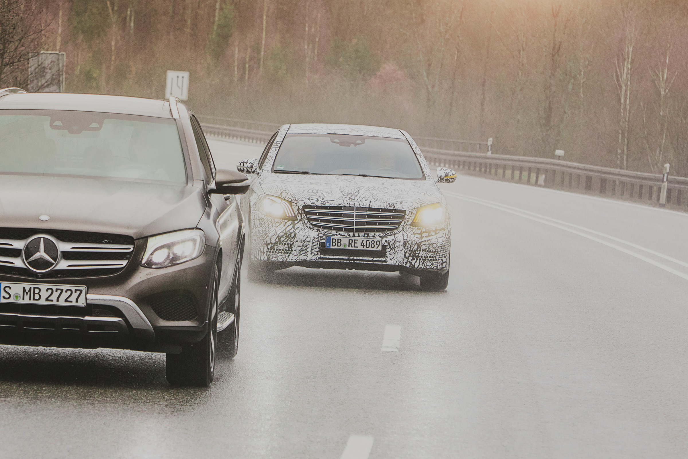 Mercedes S-Class 2017 ride review - overtaking
