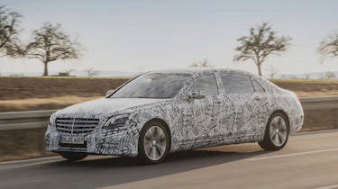 Mercedes S-Class 2017 ride review - front tracking