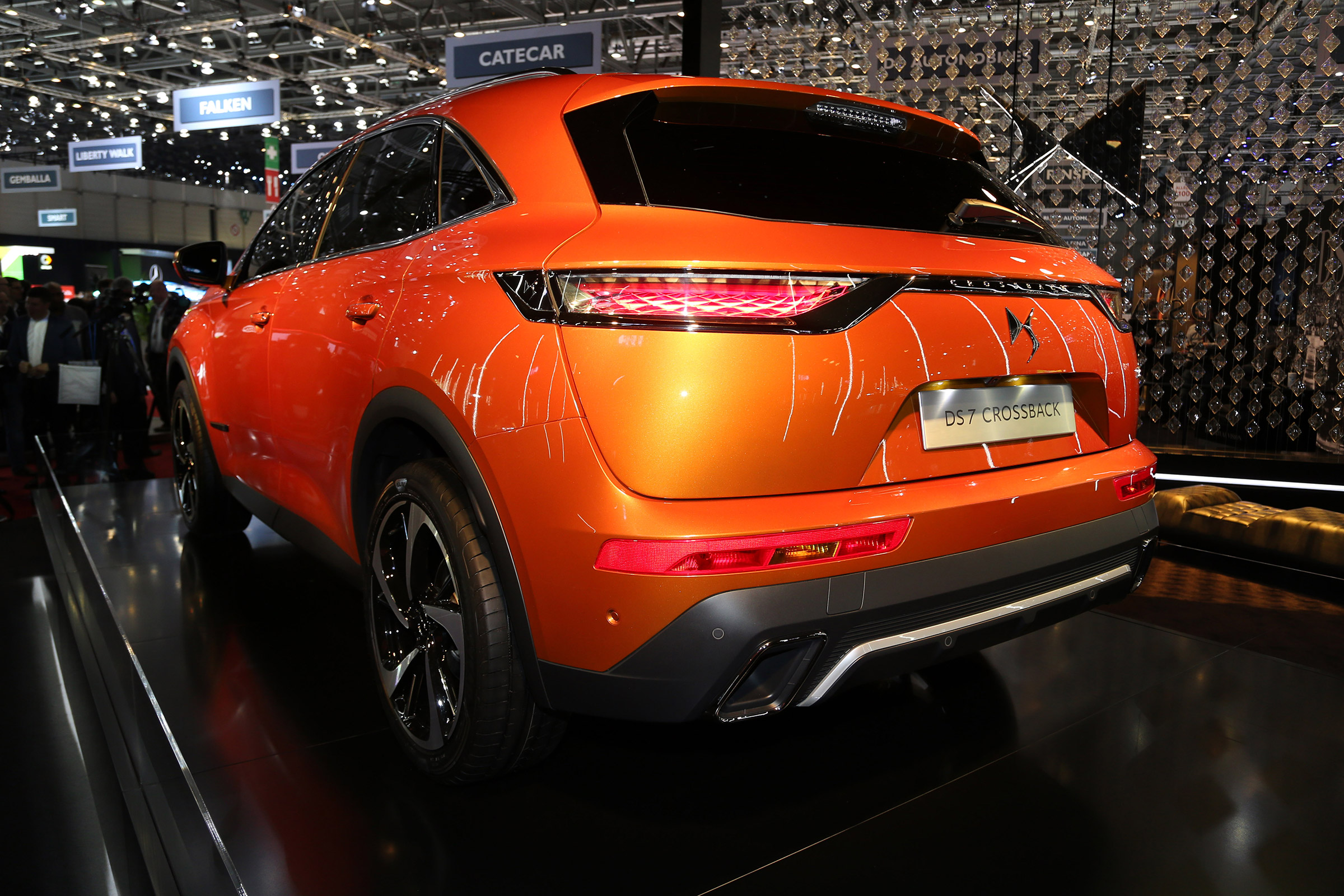 DS 7 Crossback Geneva show - rear