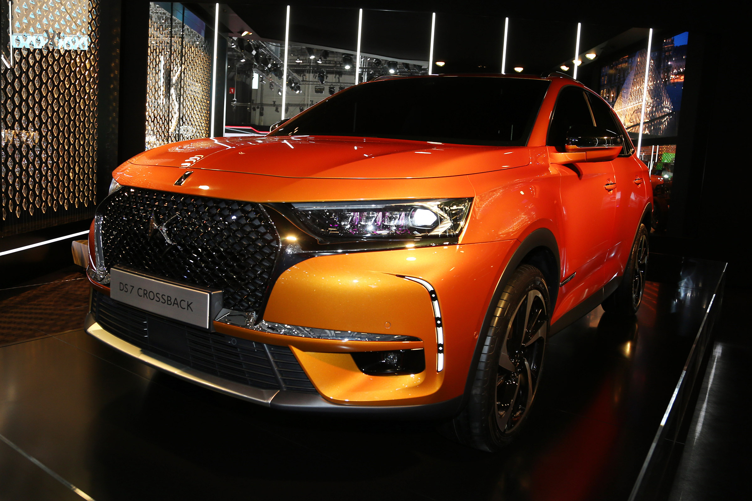 DS 7 Crossback Geneva show - front