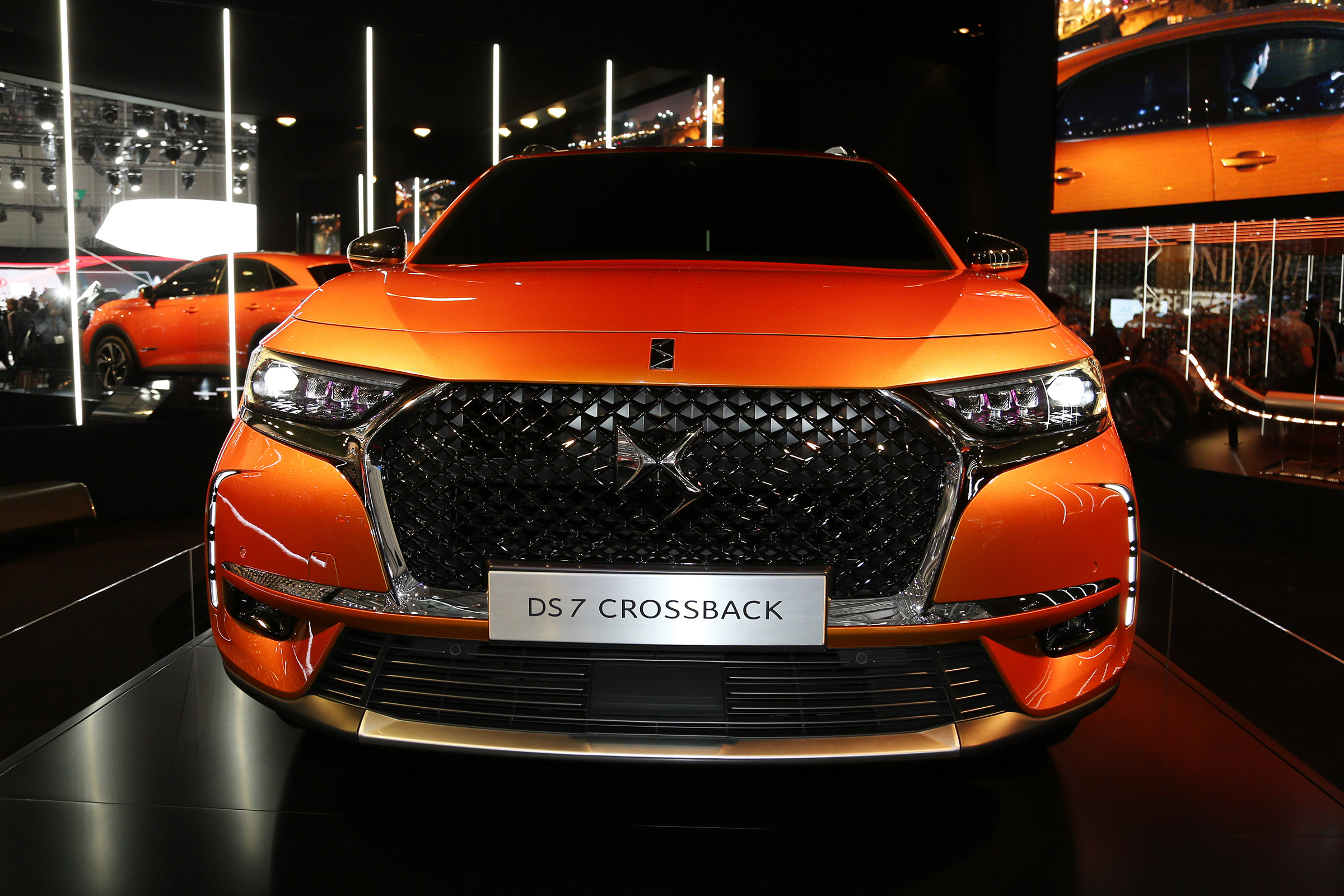 DS 7 Crossback Geneva show - full front