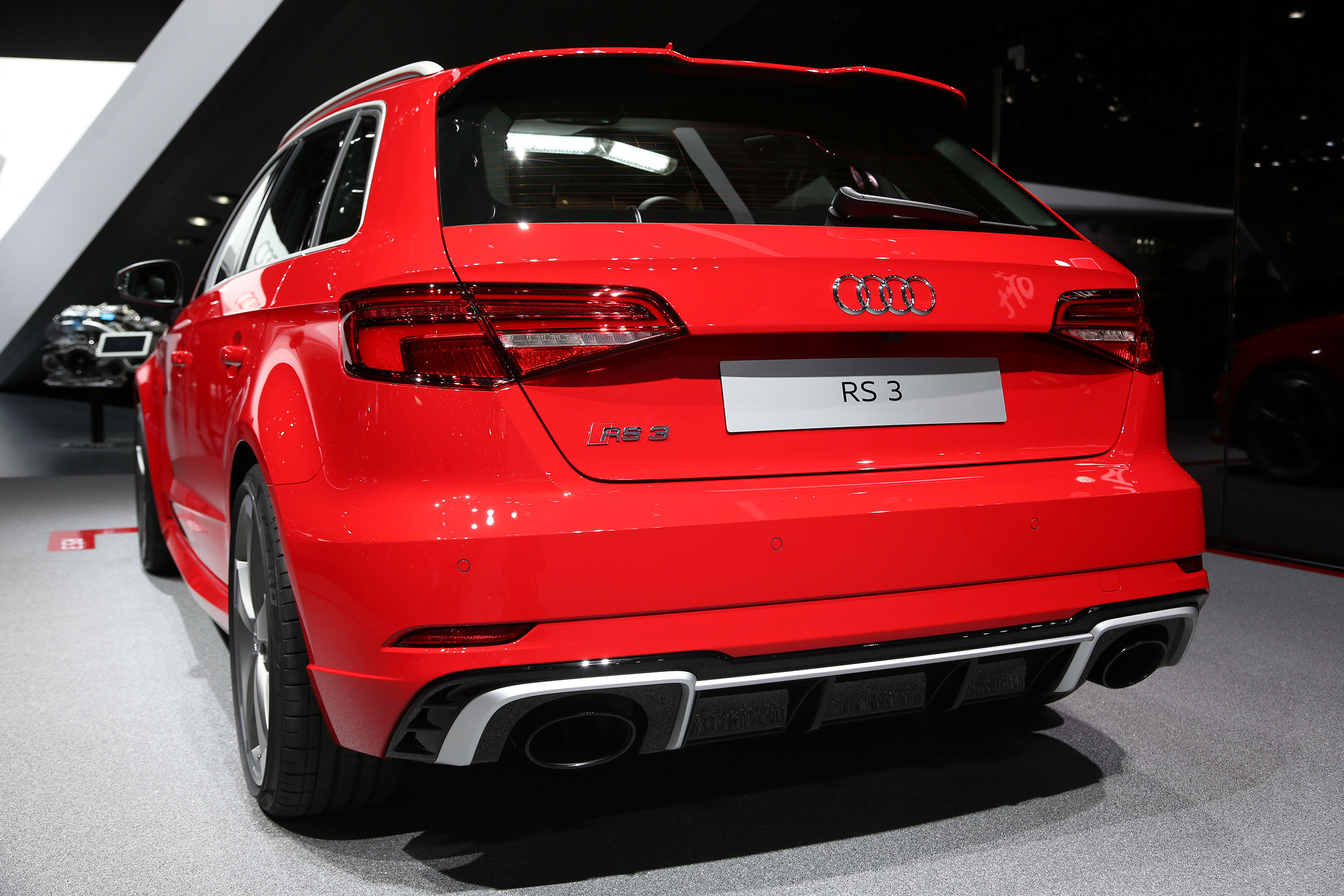 Audi RS3 Sportback 2017 - Geneva rear quarter