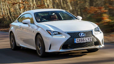 Lexus RC - front action
