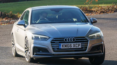 Audi A5 - front cornering