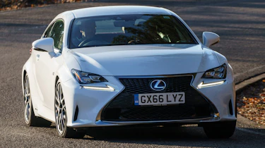 Lexus RC - front cornering