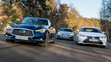 Infiniti Q60 vs Lexus RC vs Audi A5