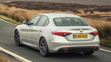 Alfa Romeo Giulia Super petrol 2017 - rear cornering