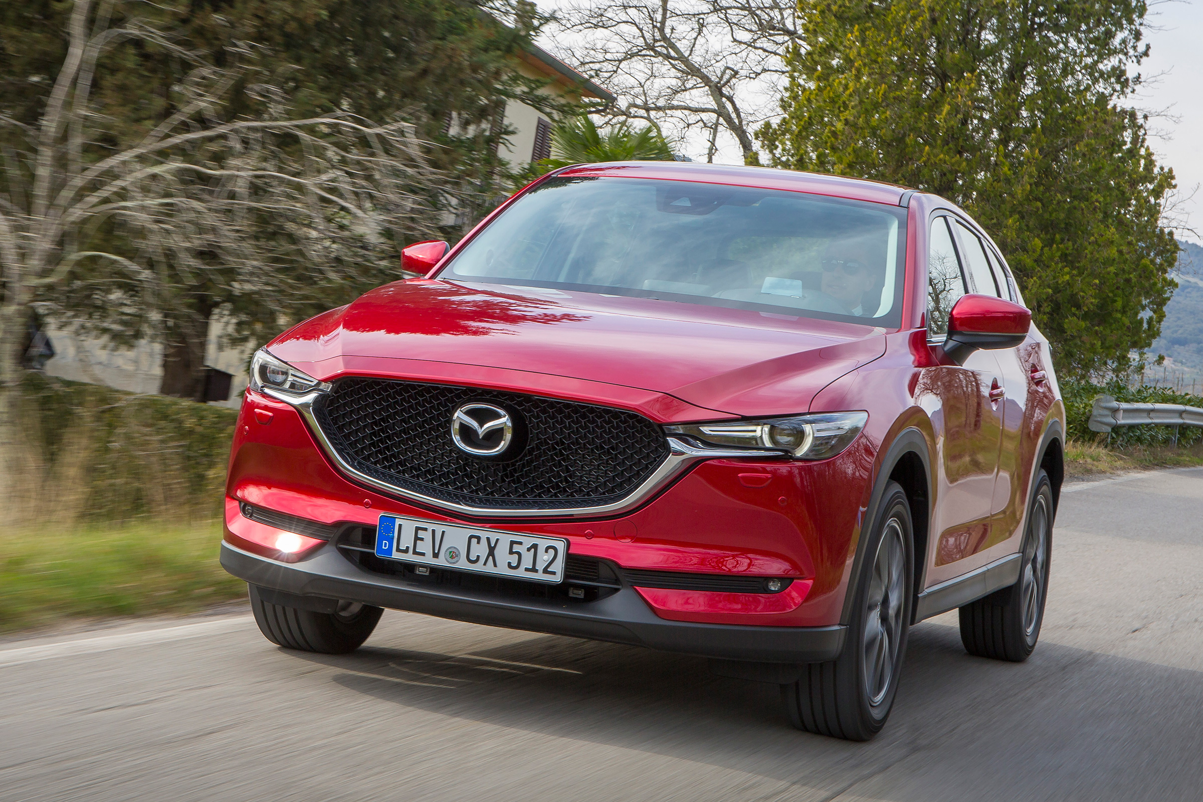 Mazda CX-5 2017 - manual Tuscany front tracking