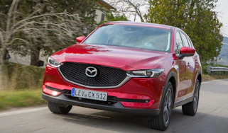 Mazda CX-5 2017 - manual Tuscany front tracking