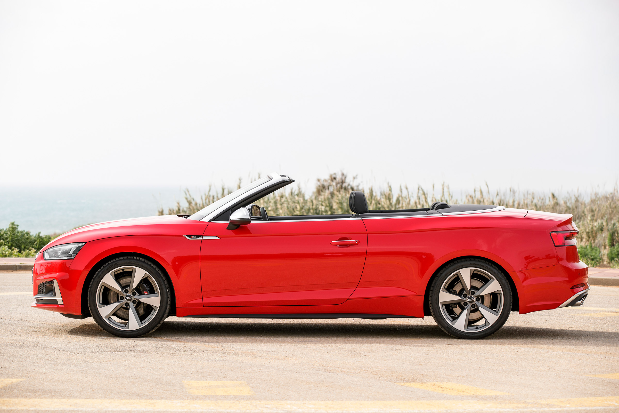 Audi S5 Cabriolet - roof down