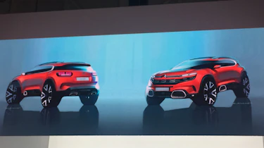 C5 Aircross sketch