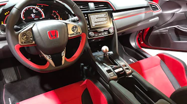 New Honda Civic Type R show - dash