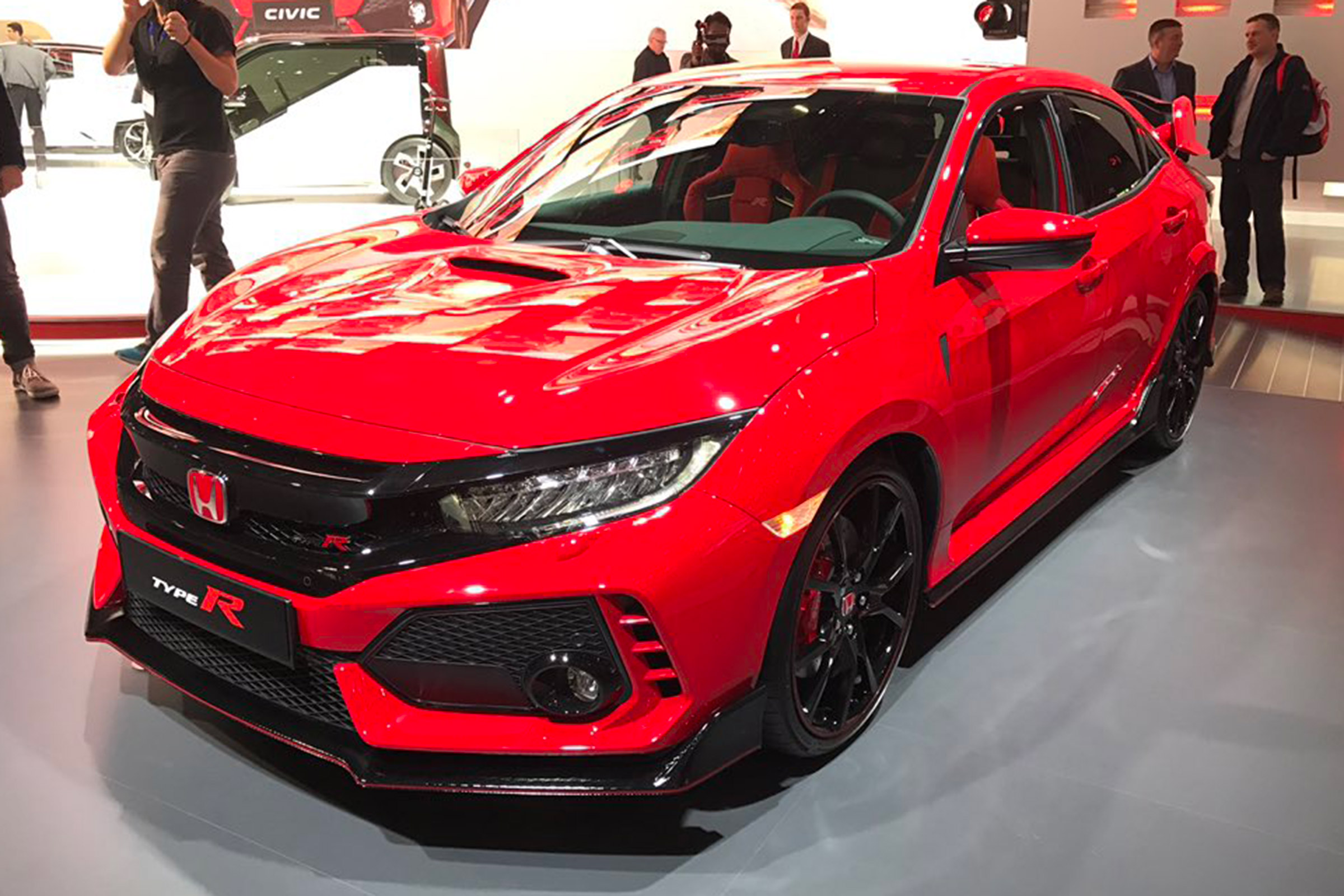New Honda Civic Type R show - front