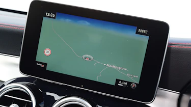 Mercedes-AMG GLC 43 Coupe - sat-nav