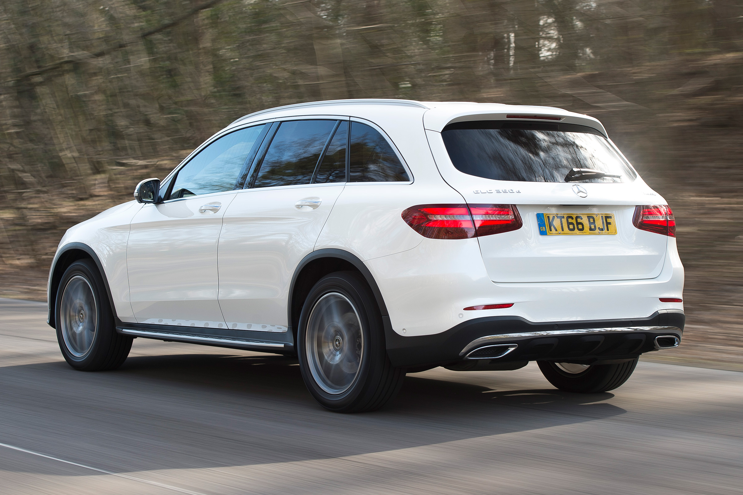Mercedes GLC 350d 2017 - rear tracking