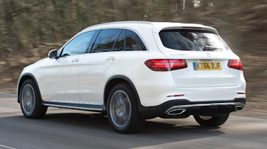 Mercedes GLC 350d 2017 - rear tracking