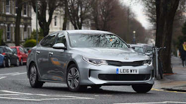 Uber driver - Kia Optima front