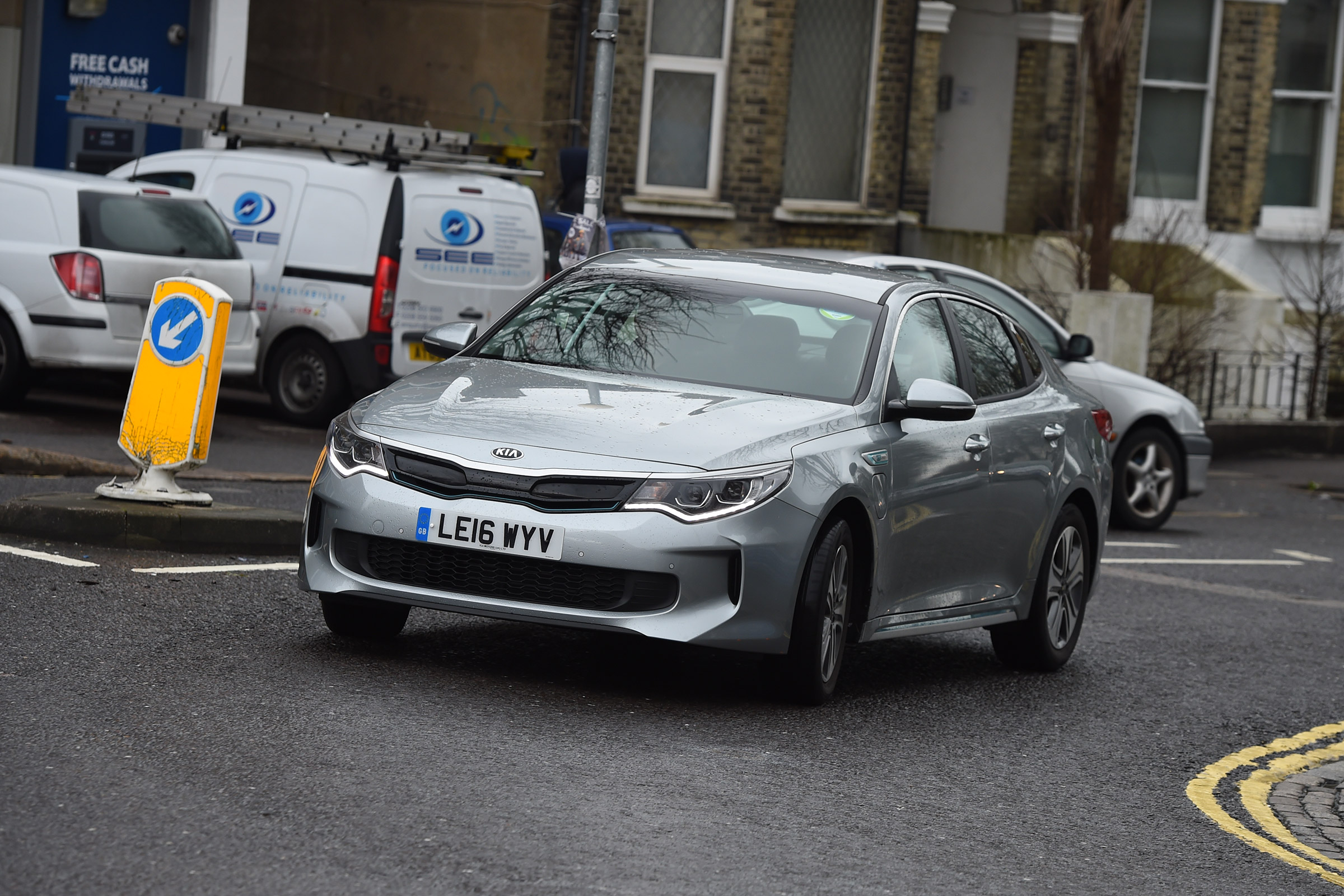 Uber driver - Kia Optima cornering