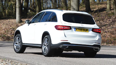 Mercedes GLC 350d 2017 - rear cornering