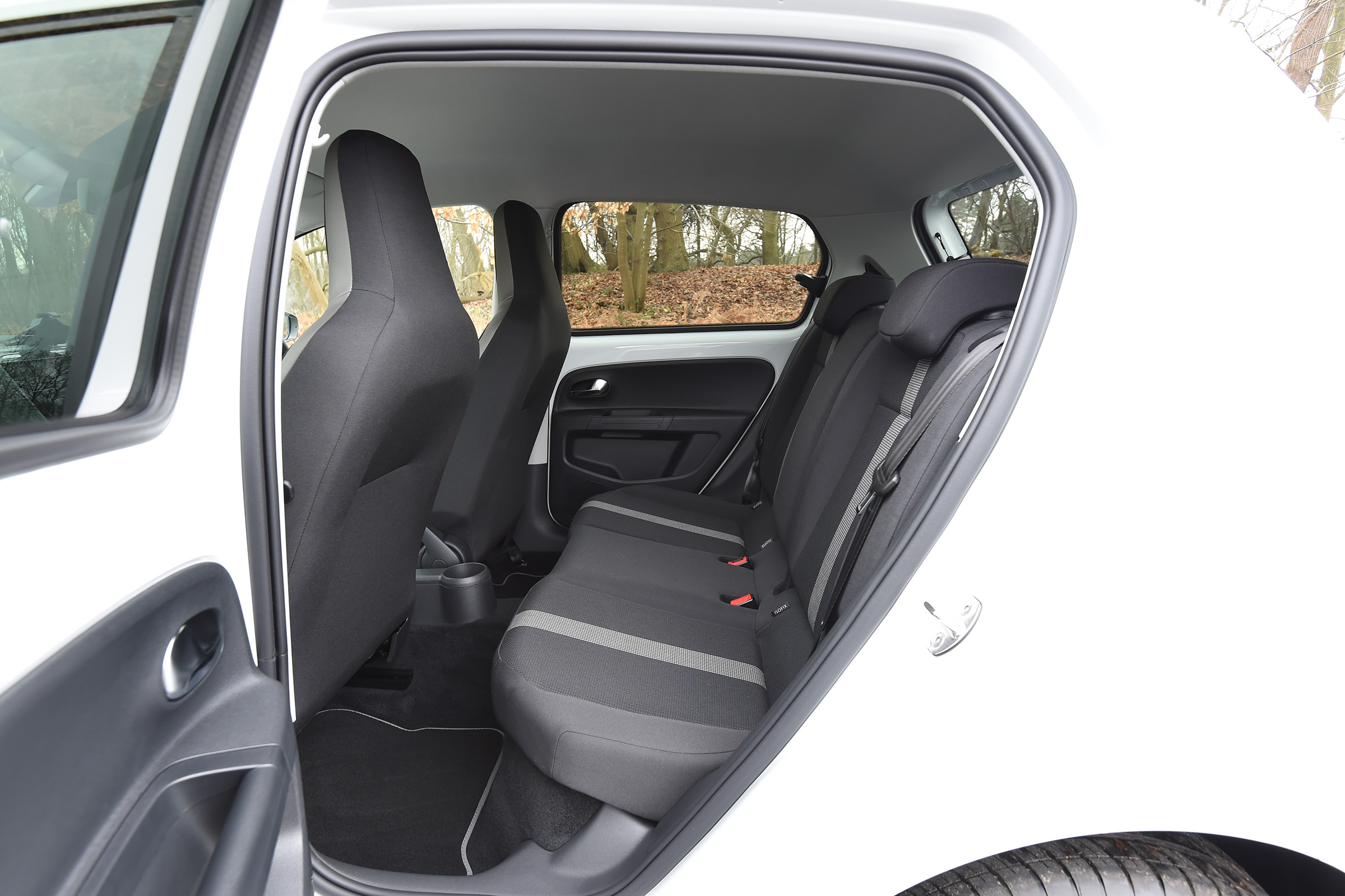 Volkswagen e-up! electric car 2017 - rear seats