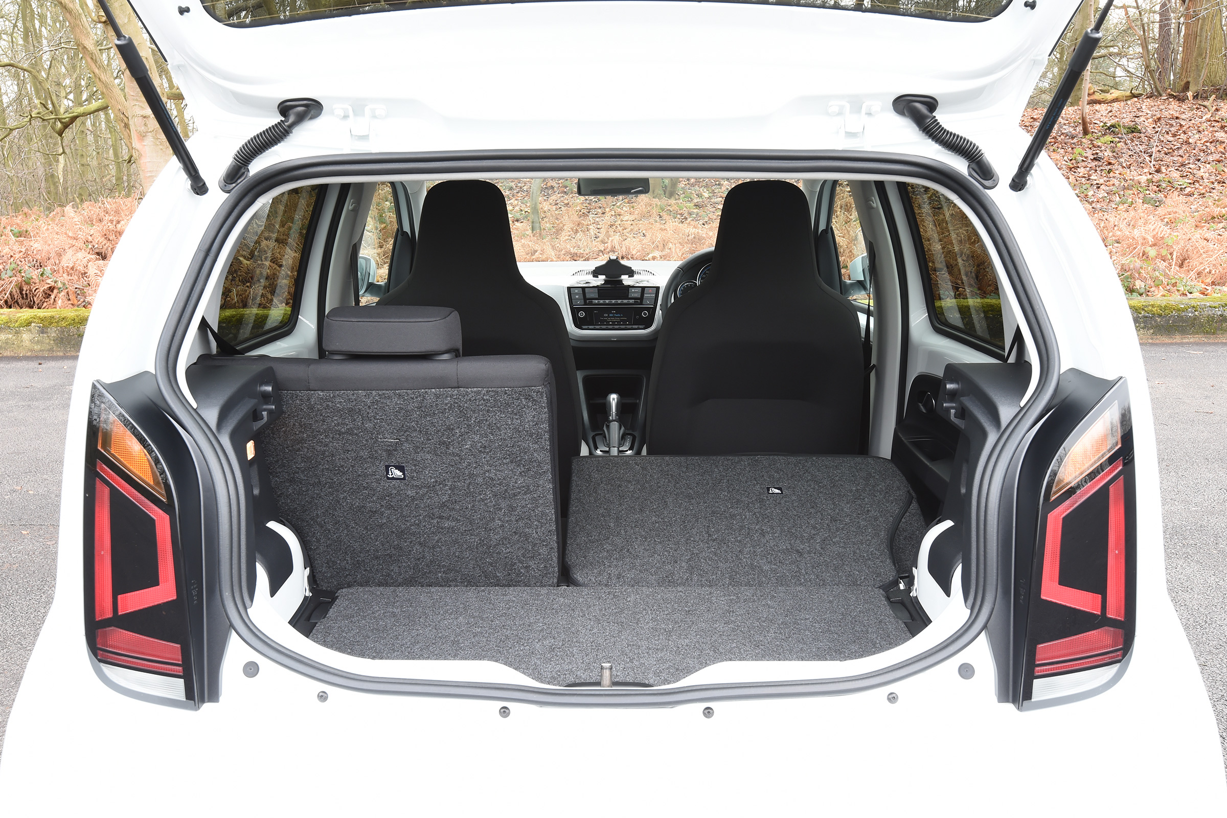 Volkswagen e-up! electric car 2017 - boot