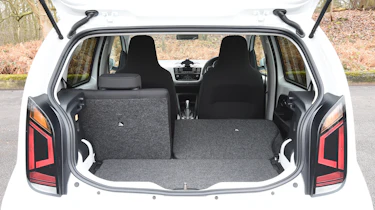 Volkswagen e-up! electric car 2017 - boot